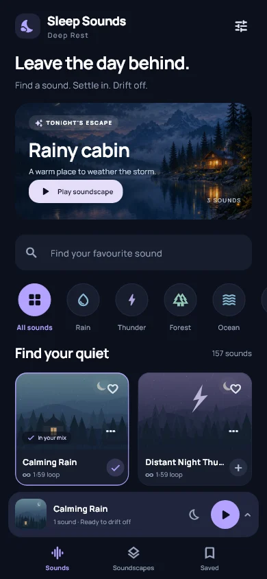 Sleep Sounds: Deep Rest: Find your quiet